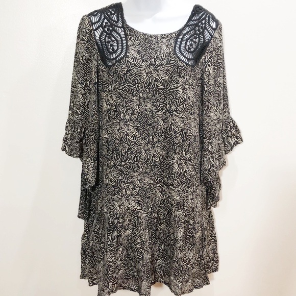 Volcom Stone Row Whiskey Mountain Tunic Mini Dress - Picture 3 of 6